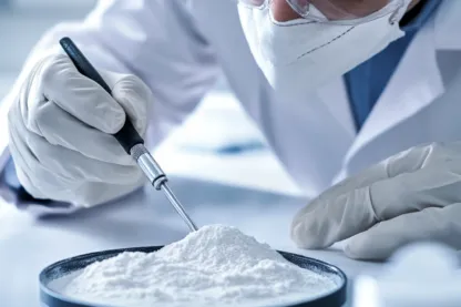 Como saber se pó branco é droga?