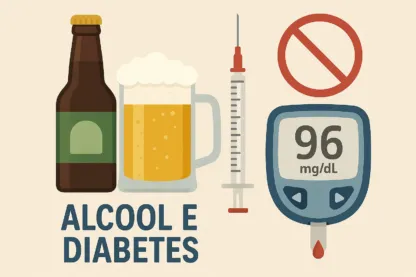Álcool e diabetes: entenda a relação entre bebidas alcoólicas e glicemia Álcool e diabetes: entenda a relação entre bebidas alcoólicas e glicemia